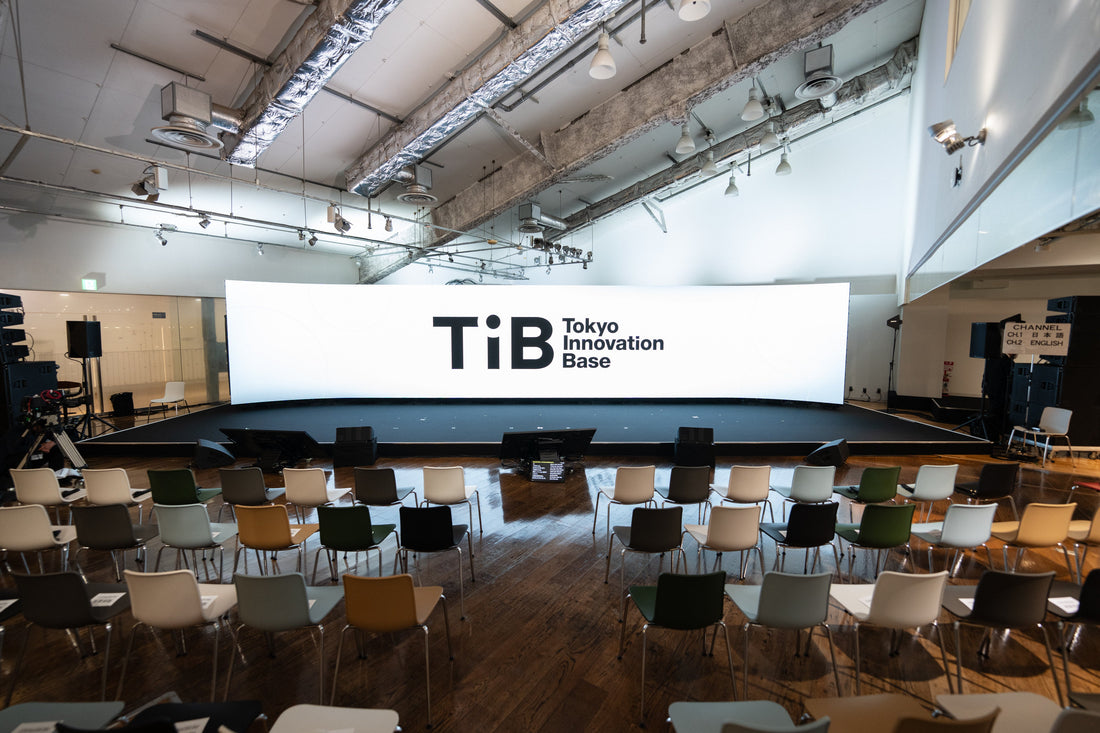 東京都の取り組む拠点「Tokyo Innovation Base」にてプレーリーカードを展示